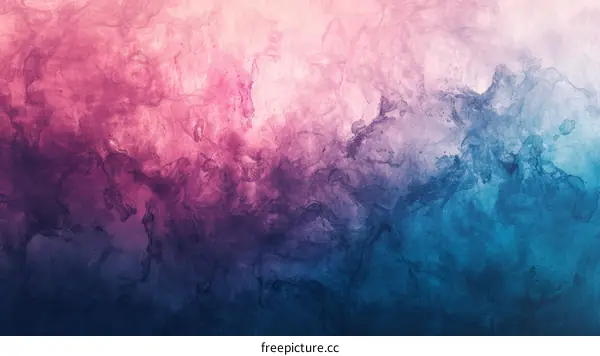 Vibrant Watercolor Background with Abstract Swirls