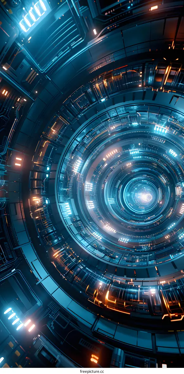 Futuristic Tunnel Technology