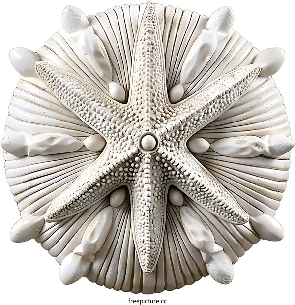 White Starfish Wall Decor