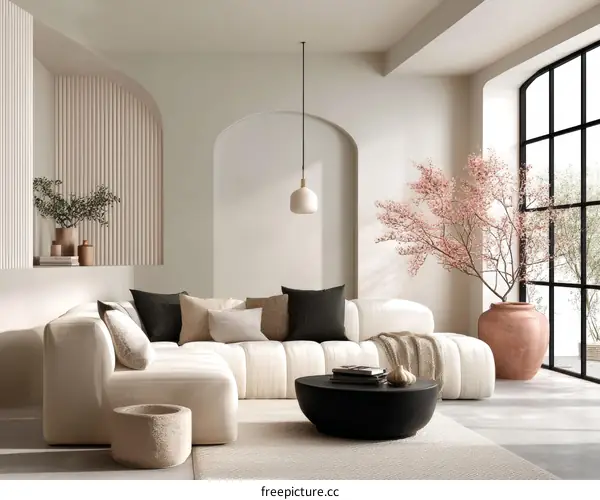 Modern Minimalist Living Room Interior Design