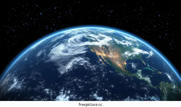 Earth From Space An Amazing Planet