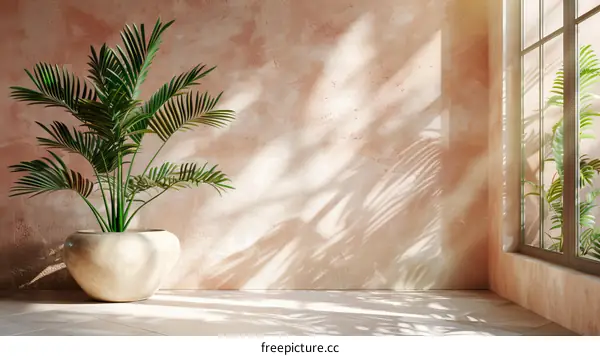 Indoor Plant Minimalist Stylish Interior Design