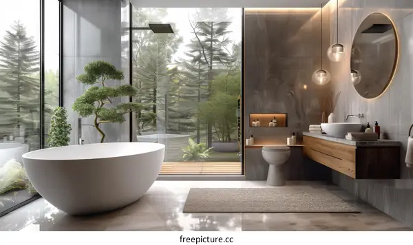 Modern and Luxurious Bathroom Design