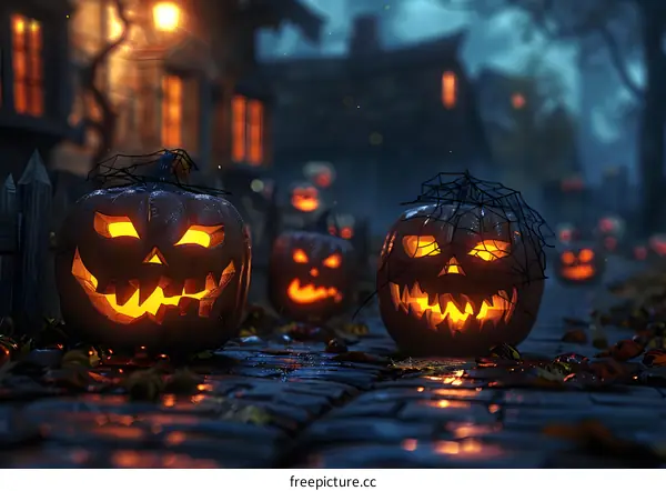 Halloween Pumpkin Jack-o-lantern