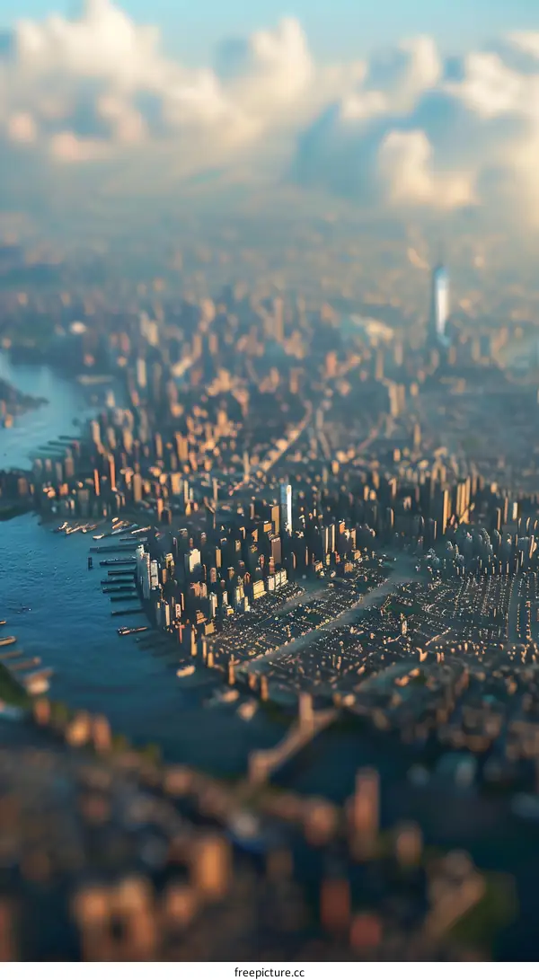 New York City from the sky