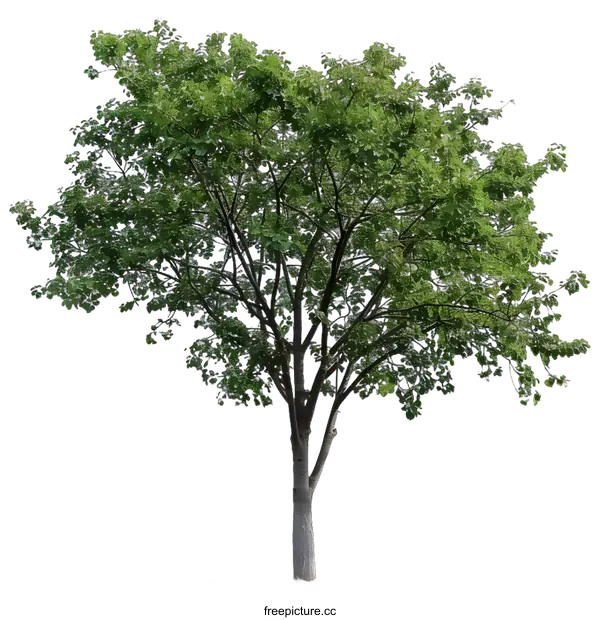 [Transparent Background PNG]Green Tree Isolated on transparent background