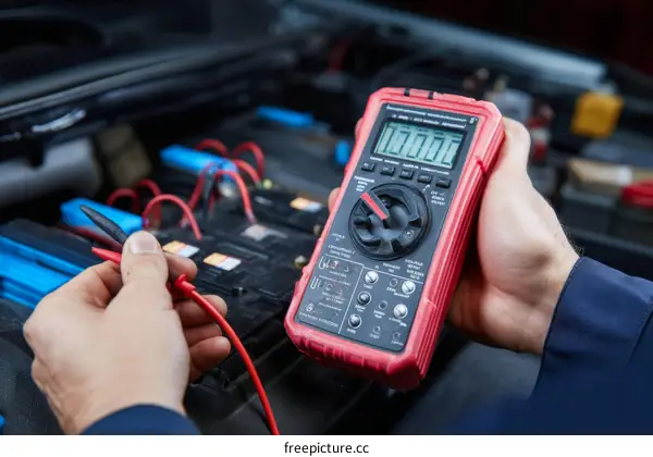 Automotive Electrical Diagnosis with Multimeter