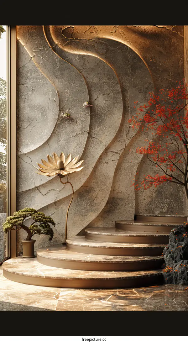 Embossed Wall Art Design