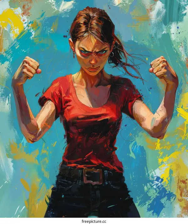 Portrait of a Confident Woman