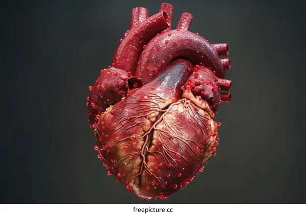 Human Heart 3D Rendering