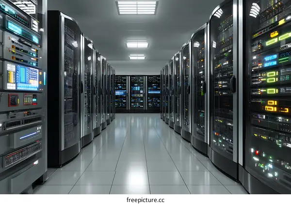 Modern Data Center Server Cabinets