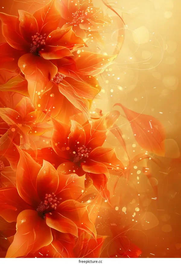 Golden Orange Blossoms