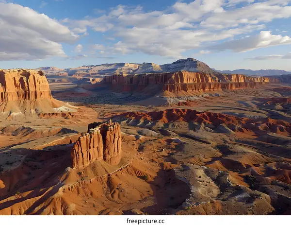 Beautiful view of Canyonlands National Park at sunset