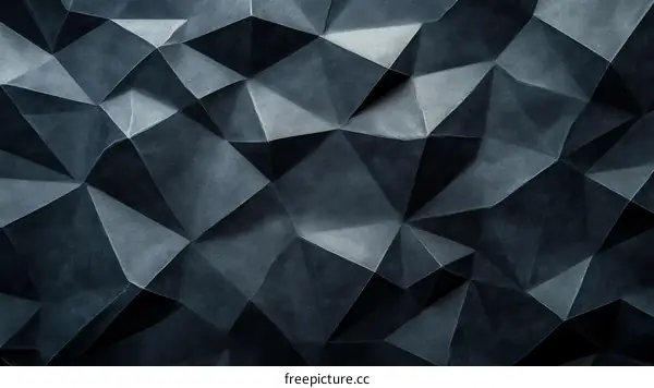 Abstract Geometric Dark Gray Background