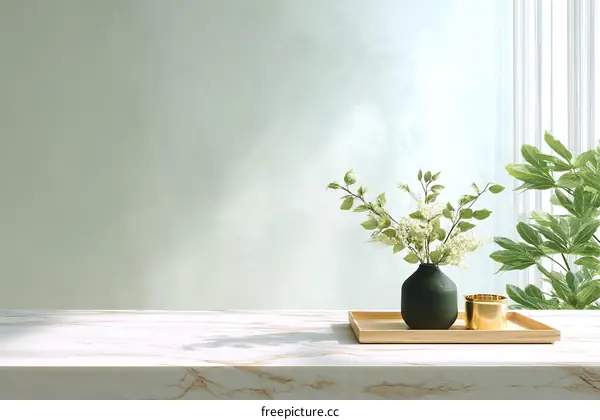 Elegant Minimalist Still Life Arrangement
