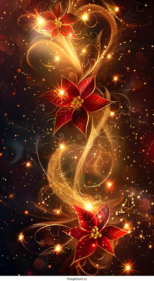 Christmas poinsettia