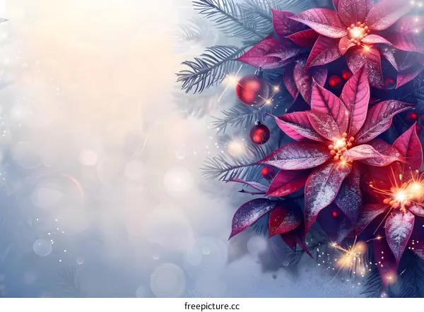 Christmas poinsettia