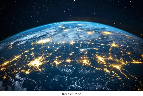 Earth at Night from Space