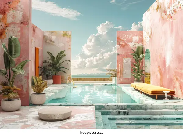 Luxurious Infinity Pool with Ocean View