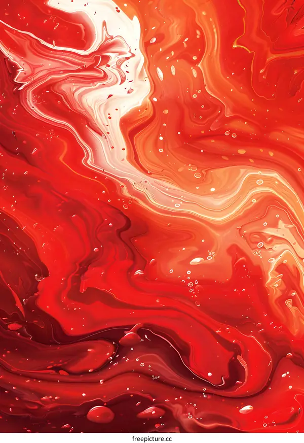 Red Marble Texture