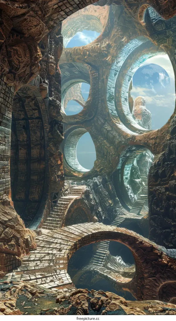 Mysterious Underground Alien Base