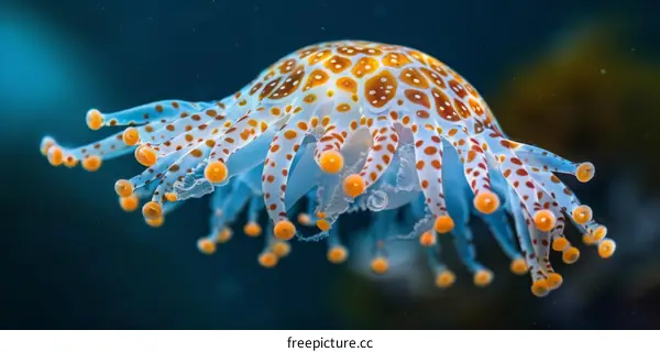 Orange-Spotted Jellyfish