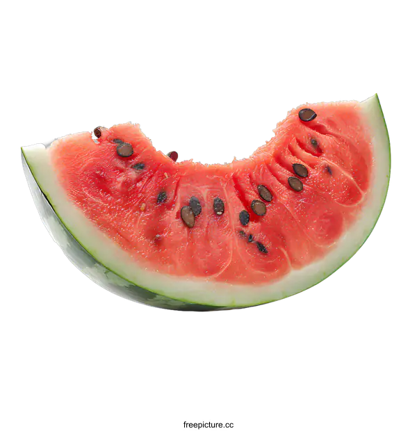 [Transparent Background PNG]A slice of watermelon