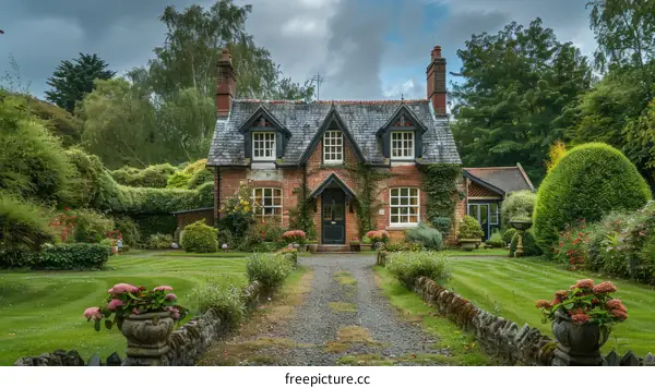 Charming English cottage in the countryside
