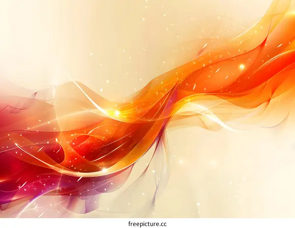 Orange red abstract background