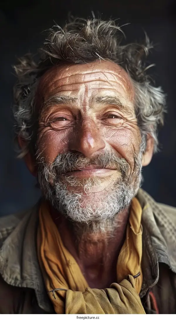 Portrait of an old man