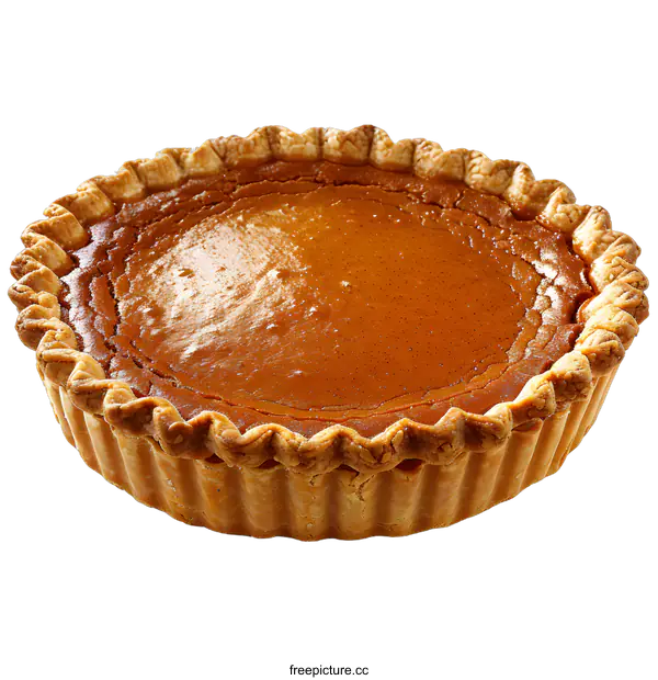 [Transparent Background PNG]Delicious Homemade Pumpkin Pie