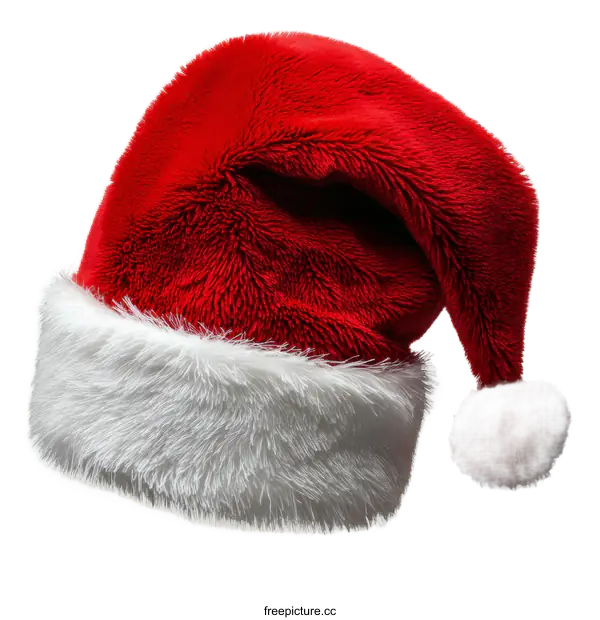 [Transparent Background PNG]Christmas Santa Hat Festive Holiday Accessory
