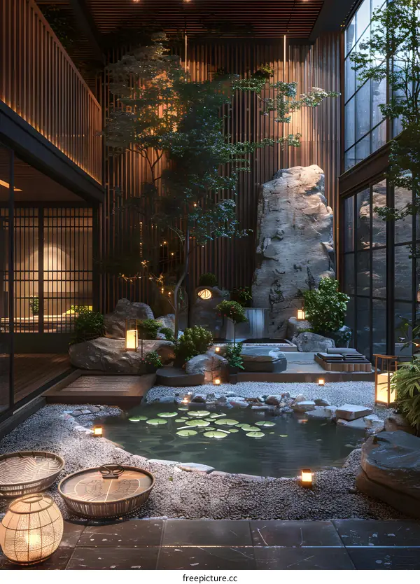 Japanese Courtyard