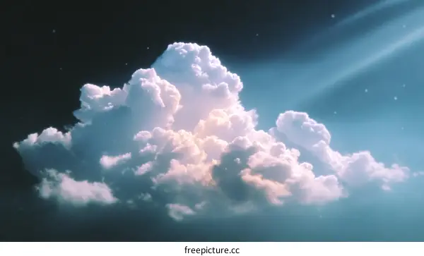 A Majestic Sky of Clouds and Light