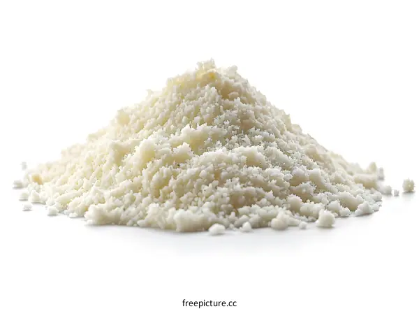 A pile of almond flour