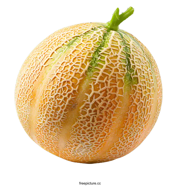 [Transparent Background PNG]Whole cantaloupe