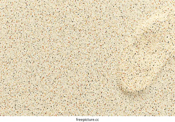 Beige Sand Texture Close-up Background