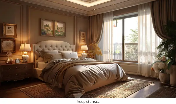 Elegant Bedroom Interior Design