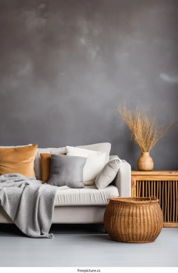 A Stylish Living Room With a Neutral Color Palette