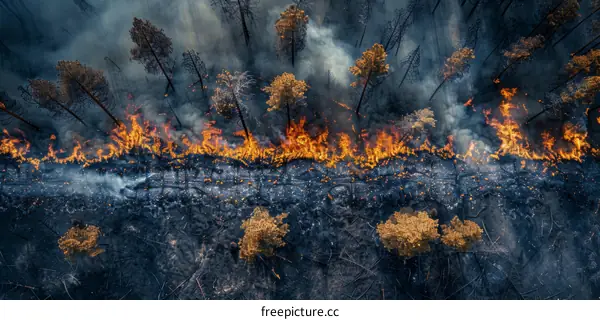 California Wildfire: Firefighters Battling Blazes