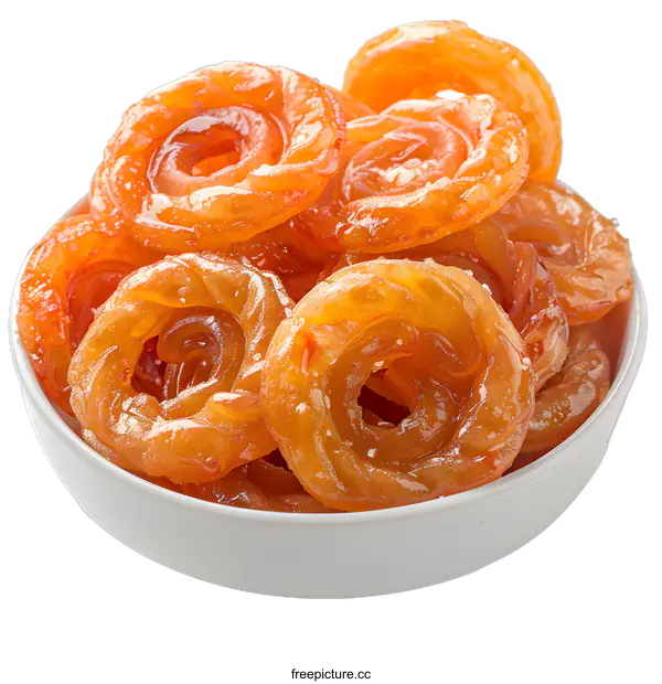 [Transparent Background PNG]Indian Sweet Jalebi