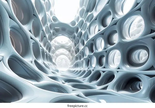 Futuristic Organic Architecture Interior Design