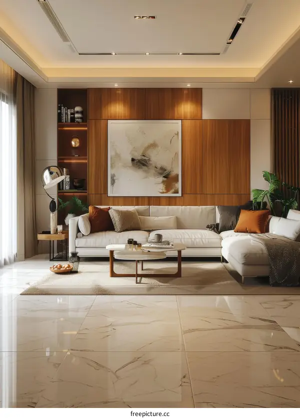 Modern Minimalist Living Room Interior Design