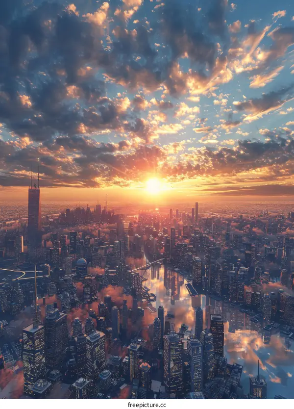 Science fiction city