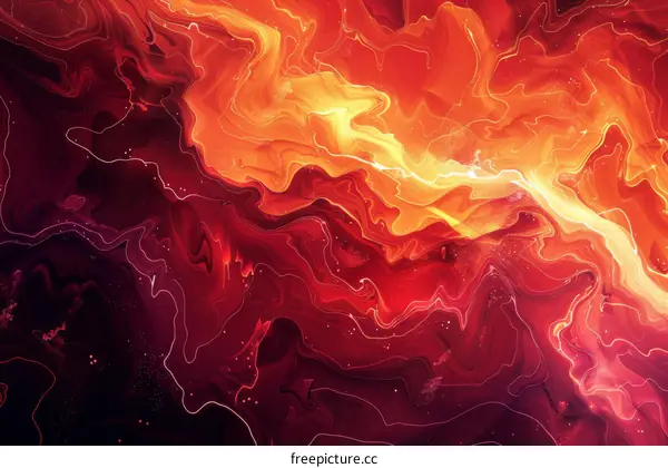 Abstract Lava