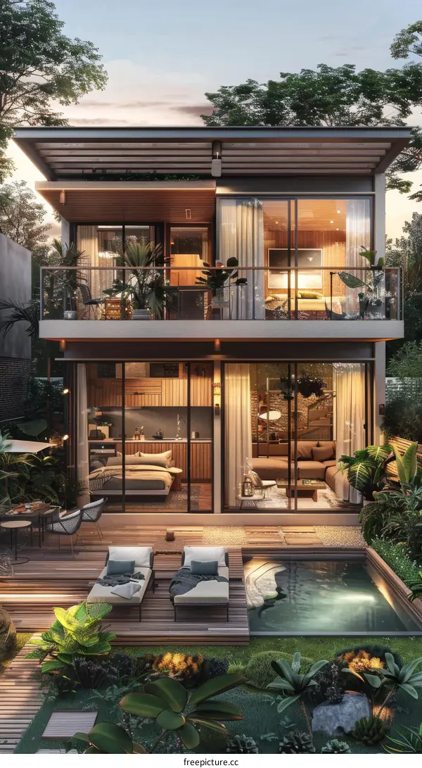 Modern House Design Plan