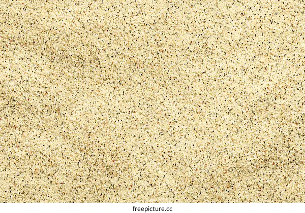 Closeup View of Fine Sand Texture