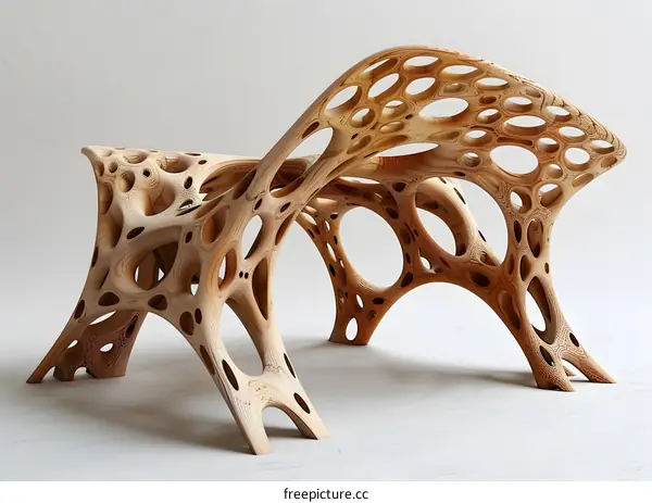 Intricate Wooden Chair Design