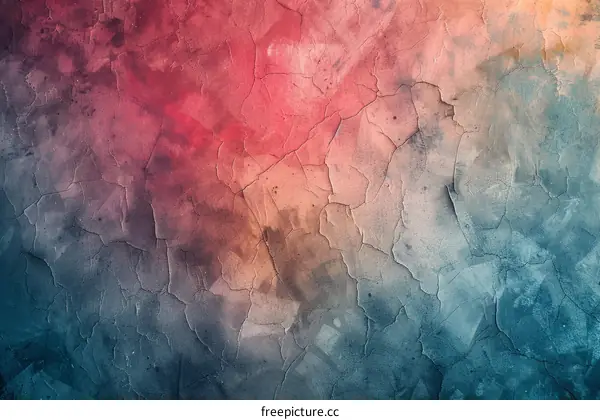 Cracked Cement Wall Texture - Abstract Background