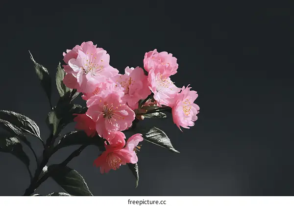 Beautiful Pink Blossoms in Springtime
